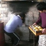 手作り石窯